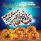 Make Pumpkin Face Stickers in 20 Designs, Halloween Stickers for Kids Halloween Party Favors Trick or Treat Party Supplies